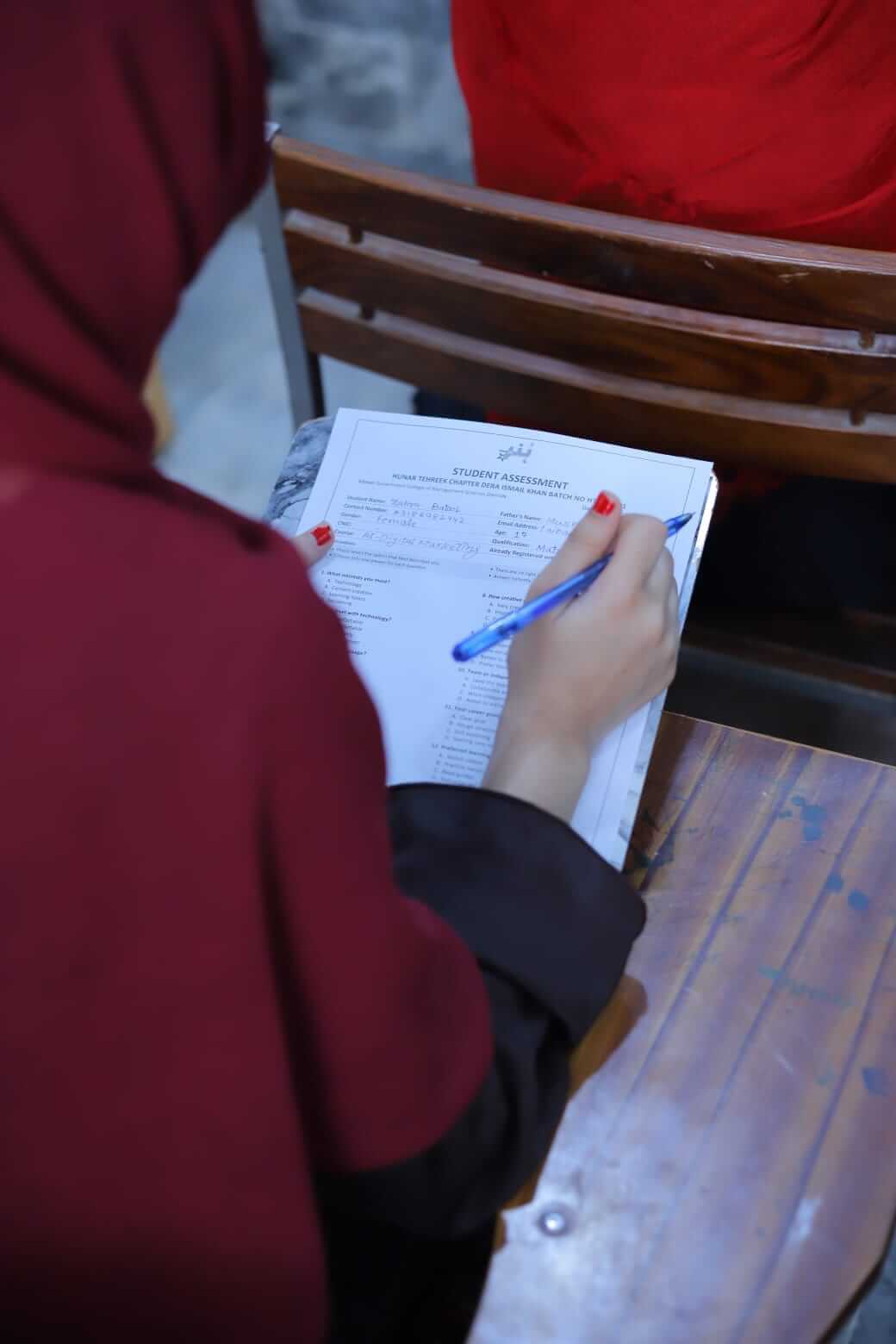 Hunar Tehreek assessment test day — photo 7